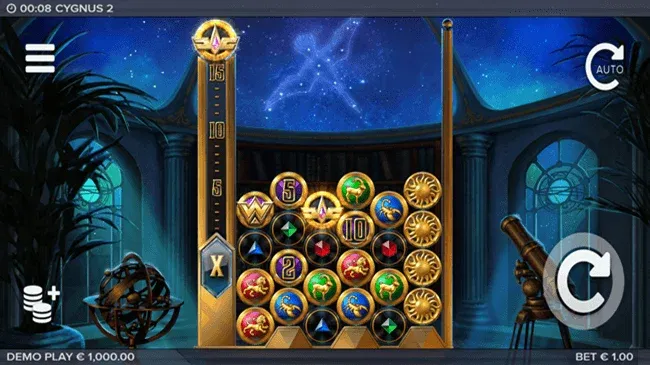 Cygnus 2 — play free demo by ELK Studios